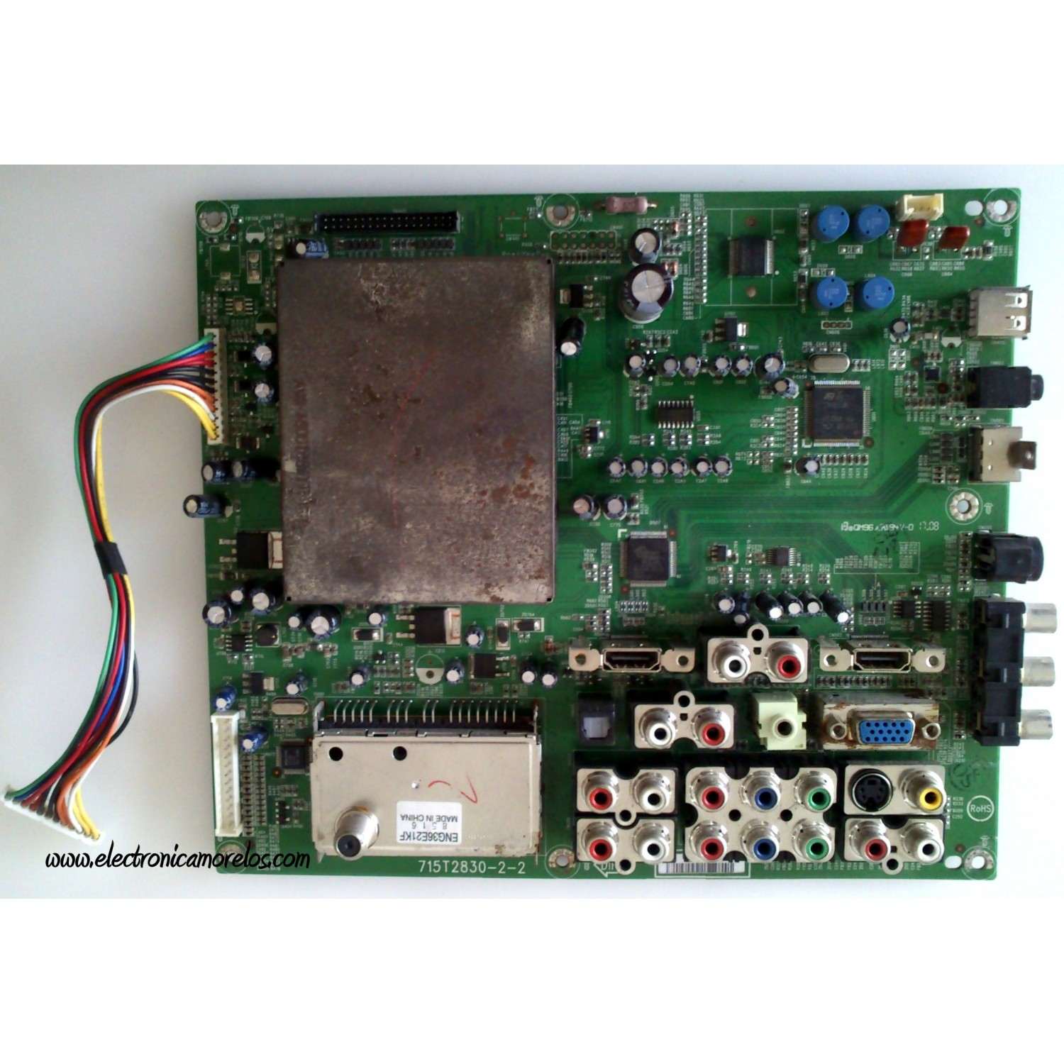 MAIN / INSIGNIA CBPF8Z6KQ1 / 8Z6KQ1 / 715T2830-2-2 / MODELO NS-LCD47HD-09 / PANEL'S V470H1-L03 REV C1 / V470H1-L03 REV.C2 - Imagen 1
